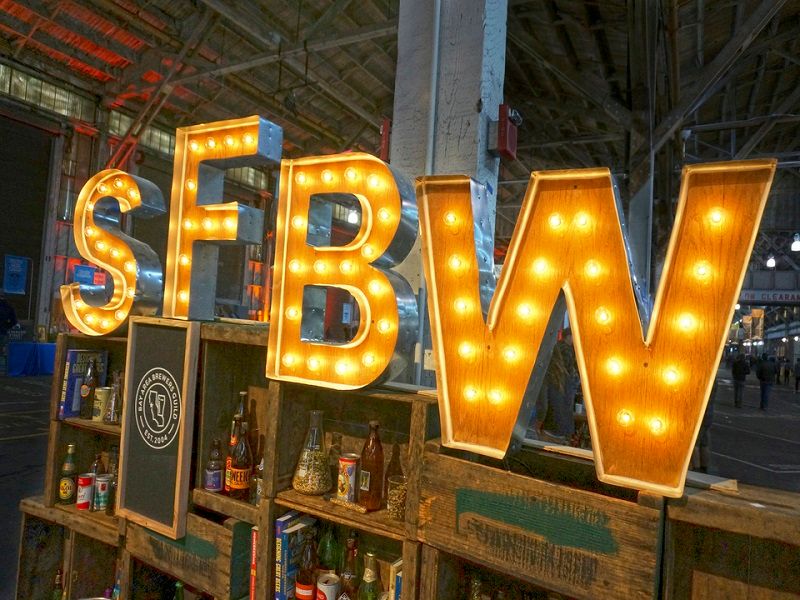 SF Beer Week Sign